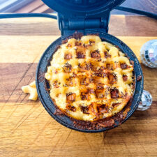 Mac and Cheese Waffles Recipe in your Dash Mini Waffle Maker ...
